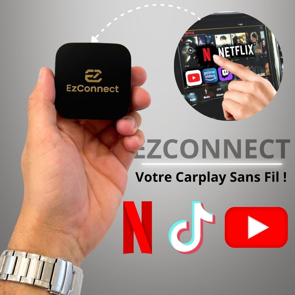 Clé Carplay Netflix, Youtube, Tiktok....
